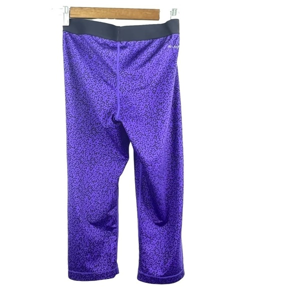 NIKE PRO ATHLETIC MID RISE CROPPED DRIFT YOGA PANTS - Picture 3 of 7